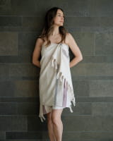 Vossen Hamamtücher Balance Theo - Farbe: elderberry - 3880 - 80x180 cm