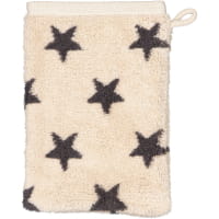 Cawö Handtücher NEW STARS Sterne klein 6261 - Farbe: beige/basalt - 37 - Duschtuch 70x140 cm