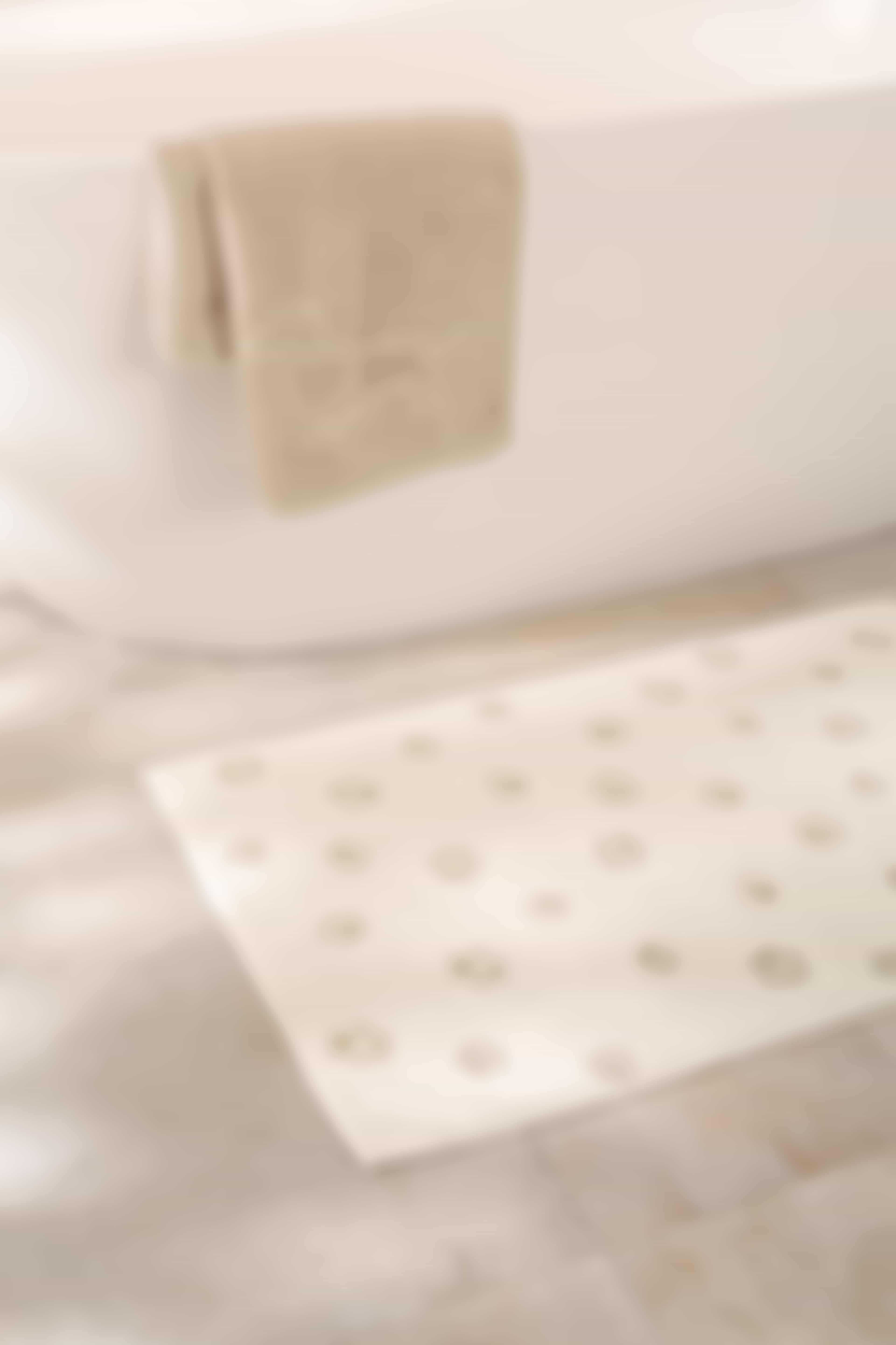 Cawö Badematten WE LOVE DOGS Paws 6247 - Farbe: natur/beige - 33 - 50x80 cm Detailbild 2