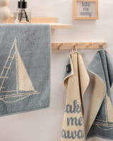 Cawö Gästetücher Postcard Towels Edition 100 - Farbe: take me away - 20 - Gästetuch 30x50 cm Cawö Gästetücher Postcard Towels Edition 100 - Farbe: take me away - 20 - Gästetuch 30x50 cm