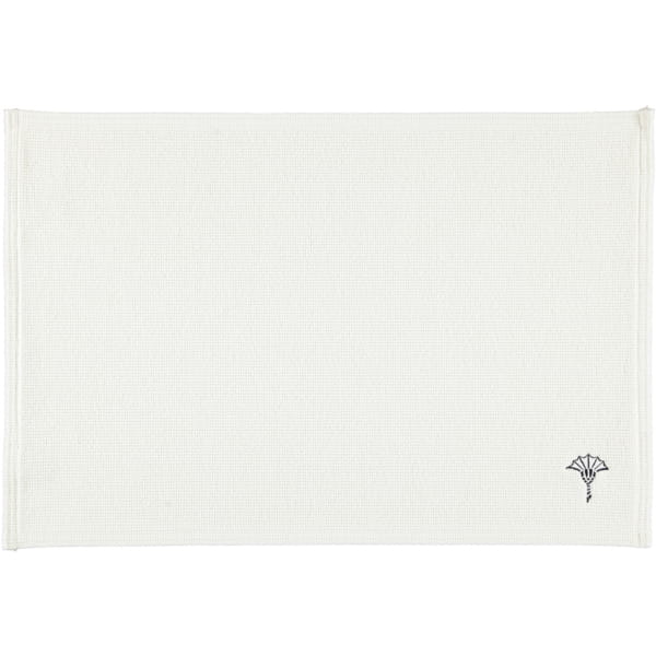 JOOP! Badematte Cornflower Single 55 - Farbe: Weiß - 001 60x90 cm