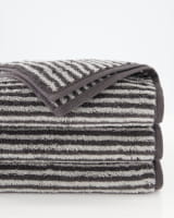 Cawö Handtücher Two-Tone Stripes 480 - Farbe: basalt - 73 - Duschtuch 80x150 cm Cawö Handtücher Two-Tone Stripes 480 - Farbe: basalt - 73 - Duschtuch 80x150 cm