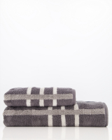 Cawö Handtücher Noblesse Check 1089 - Farbe: anthrazit - 77 - Handtuch 50x100 cm