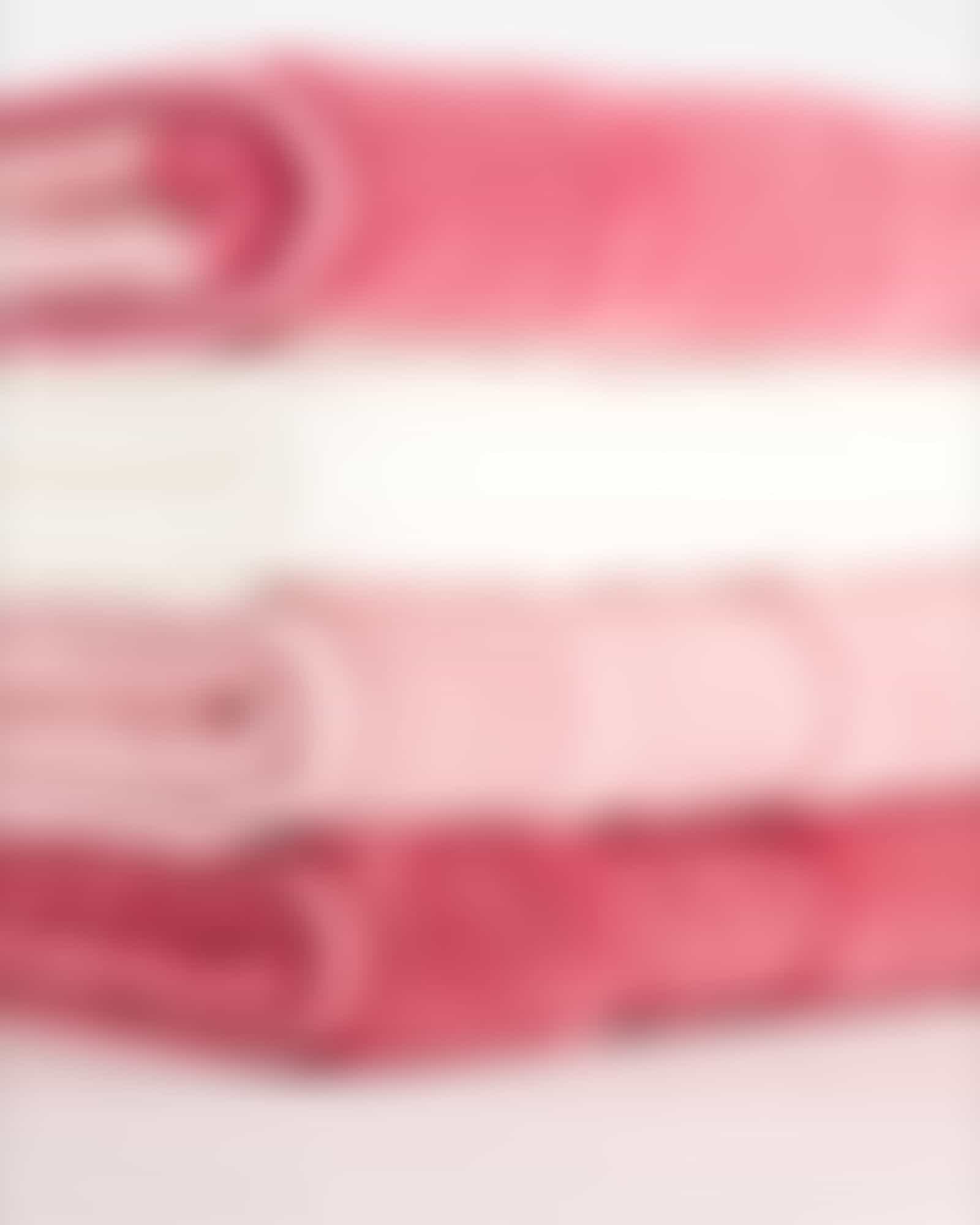 Cawö Handtücher Noblesse Stripe 1087 - Farbe: altrosa - 22 - Gästetuch 30x50 cm