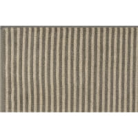 Cawö Badematten Two-Tone Stripes 480 - Farbe: graphit - 70 - 50x80 cm