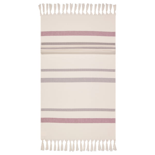 Vossen Hamamtücher Balance Theo - Farbe: elderberry - 3880 - 80x180 cm