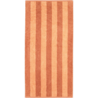 Cawö Handtücher Grade Streifen 4012 - Farbe: kupfer - 33 - Handtuch 50x100 cm