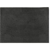 Cawö Home Badteppiche Solid 1009 - Farbe: basalt - 740 - 60x100 cm