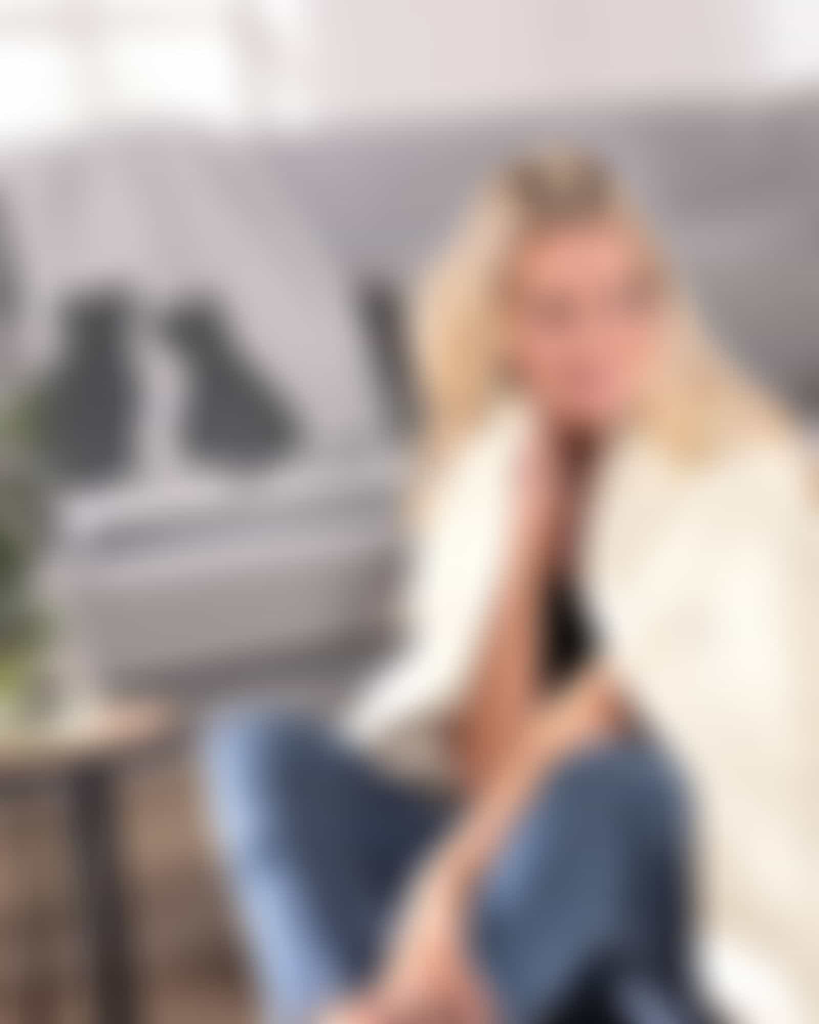 Cawö Wohndecken CUTE CATS EDITION You & Me 62630 - Farbe: stein/anthrazit - 70 - 150x200 cm Detailbild 3