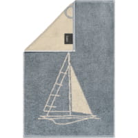 Cawö Gästetücher Postcard Towels Edition 100 - Farbe: Sailing boat - 19 - Gästetuch 30x50 cm