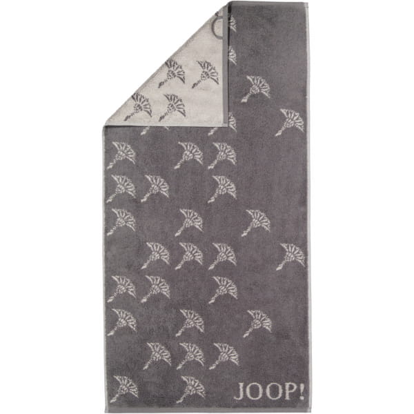 JOOP Move Faded Cornflower 1691 - Farbe: anthrazit - 77 - Handtuch 50x100 cm