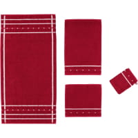 Vossen Quadrati - Farbe: rubin - 067 Seiflappen 30x30 cm