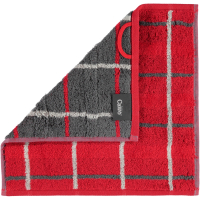 Cawö - Noblesse Square 1079 - Farbe: rot - 27 Waschhandschuh 16x22 cm