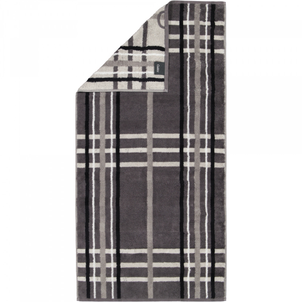 Cawö Handtücher Noblesse Check 1089 - Farbe: anthrazit - 77
