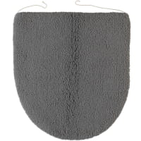 Rhomtuft - Badteppiche Aspect - Farbe: kiesel - 85 Toilettenvorlage mit Ausschnitt 55x60 cm