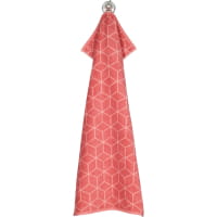 Villeroy &amp; Boch Handtücher Coordinates Carré 2557 - Farbe: coral - 22 - Handtuch 50x100 cm
