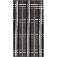 Cawö Handtücher Noblesse Check 1089 - Farbe: anthrazit - 77 - Handtuch 50x100 cm