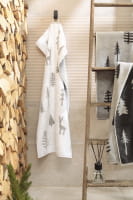 Cawö Handtücher WINTER EDITION Tannen 6273 - Farbe: weiß/platin - 67