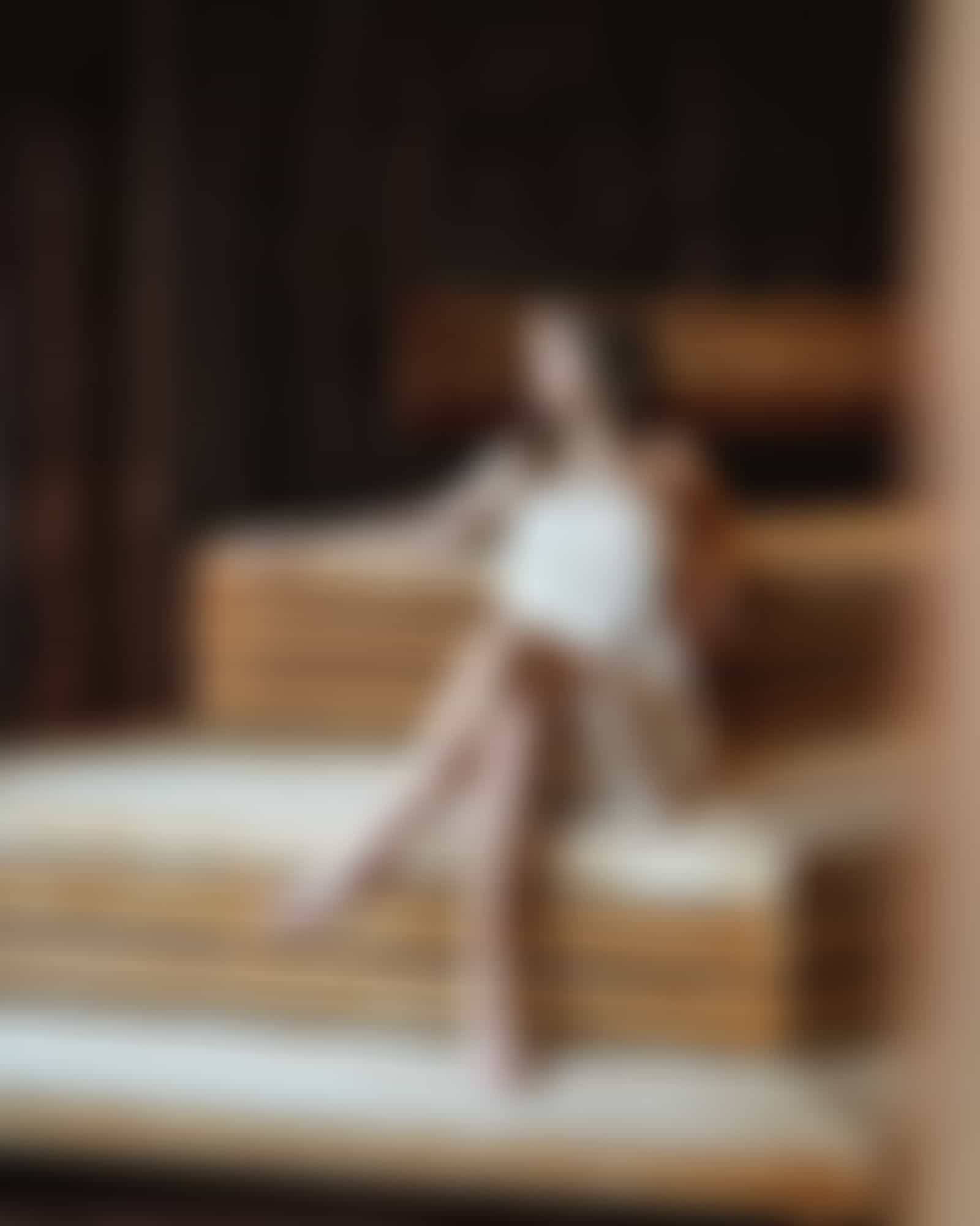 Vossen Saunatücher Balance Talo - Farbe: sand - 6040 - 80x200 cm