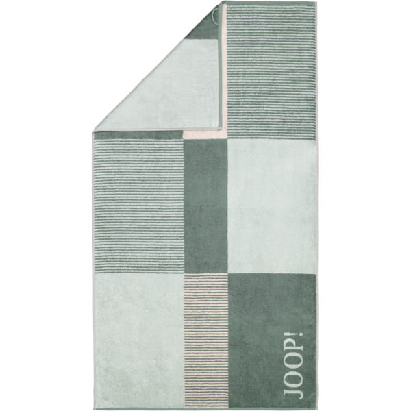 JOOP! Handtücher Divided Squares 1705 - Farbe: Salbei - 44 - Duschtuch 80x1 günstig online kaufen