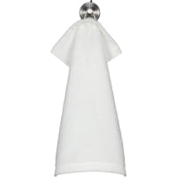 Cawö Handtücher Life Style Uni 7007 - Farbe: weiß - 600 - Waschhandschuh 16x22 cm