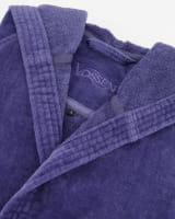 Vossen Bademäntel unisex Kurzmantel mit Kapuze Texas - Farbe: atlantic - 4840