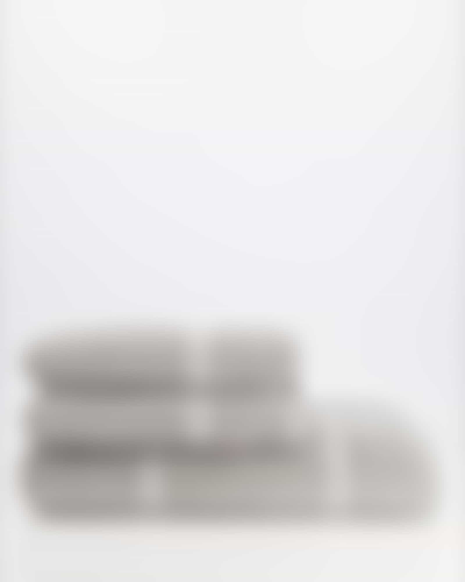 Cawö - Luxury Home Two-Tone Grafik 604 - Farbe: platin - 76 - Handtuch 50x100 cm
