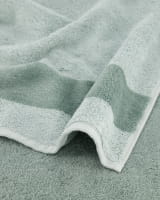 Villeroy &amp; Boch Handtücher Luxury Double 2560 - Farbe: sage green - 44 - Gästetuch 30x50 cm