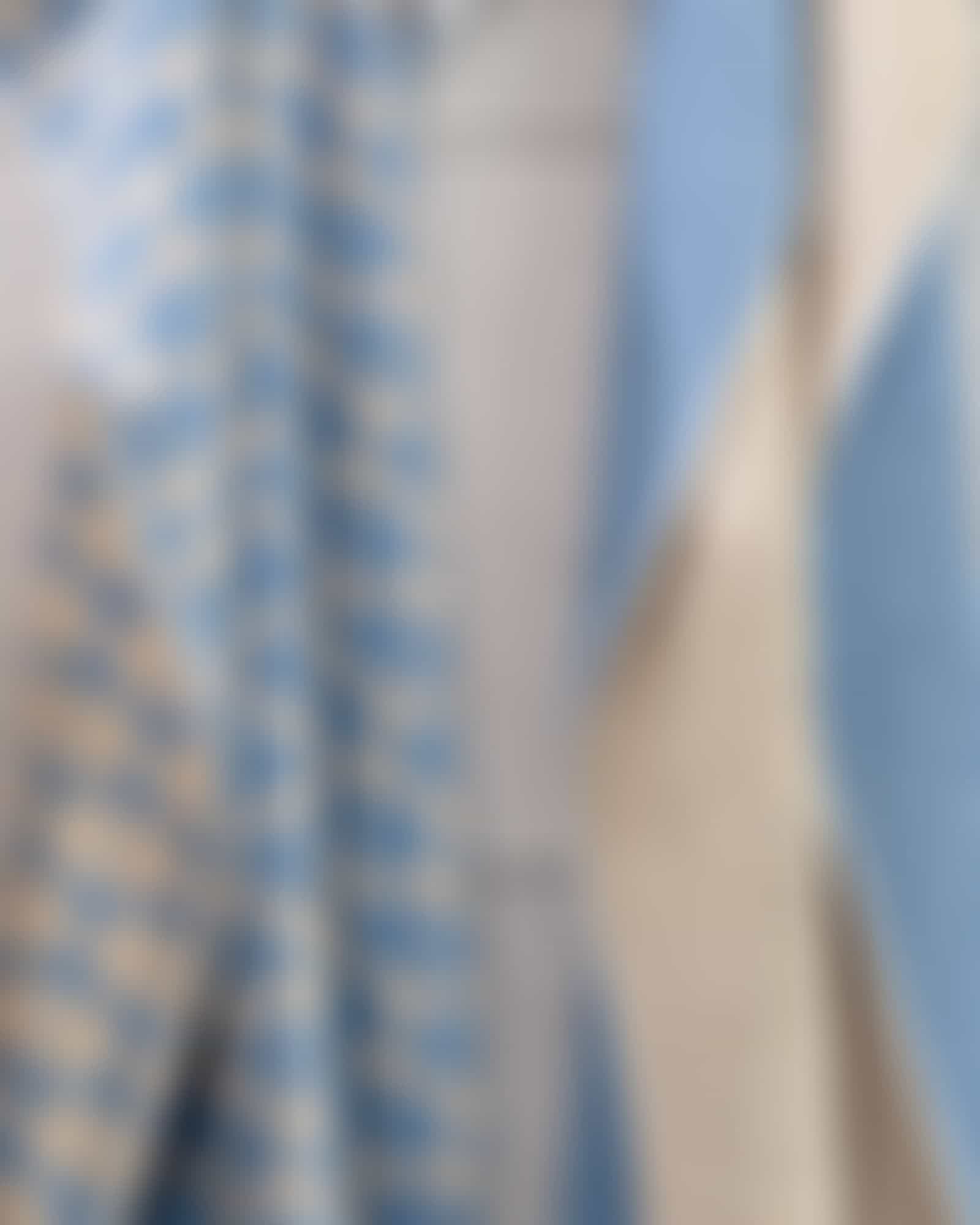 Cawö Handtücher Sol Allover 6203 - Farbe: sky - 13 - Handtuch 50x100 cm Detailbild 3