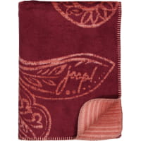 JOOP! Wohndecken Paisley - Farbe: Rouge - 150x200 cm