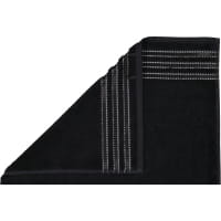 Vossen Cult de Luxe - Farbe: 790 - schwarz - Duschtuch 67x140 cm