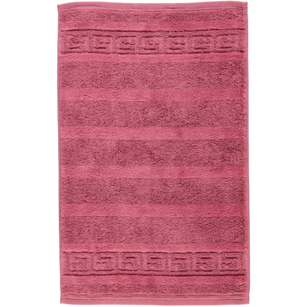 Cawö - Noblesse Uni 1001 - Farbe: 240 - rosa - Gästetuch 30x50 cm