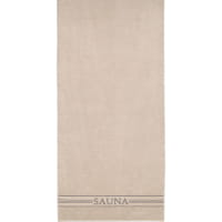 frottana Saunatücher Sauna - Farbe: cashmere - 713 - 80x200 cm