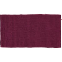 Rhomtuft - Badteppich Pur - Farbe: berry - 237 - 70x130 cm