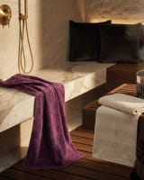 Vossen Saunatücher Balance Talo - Farbe: elderberry - 3880 - 80x200 cm