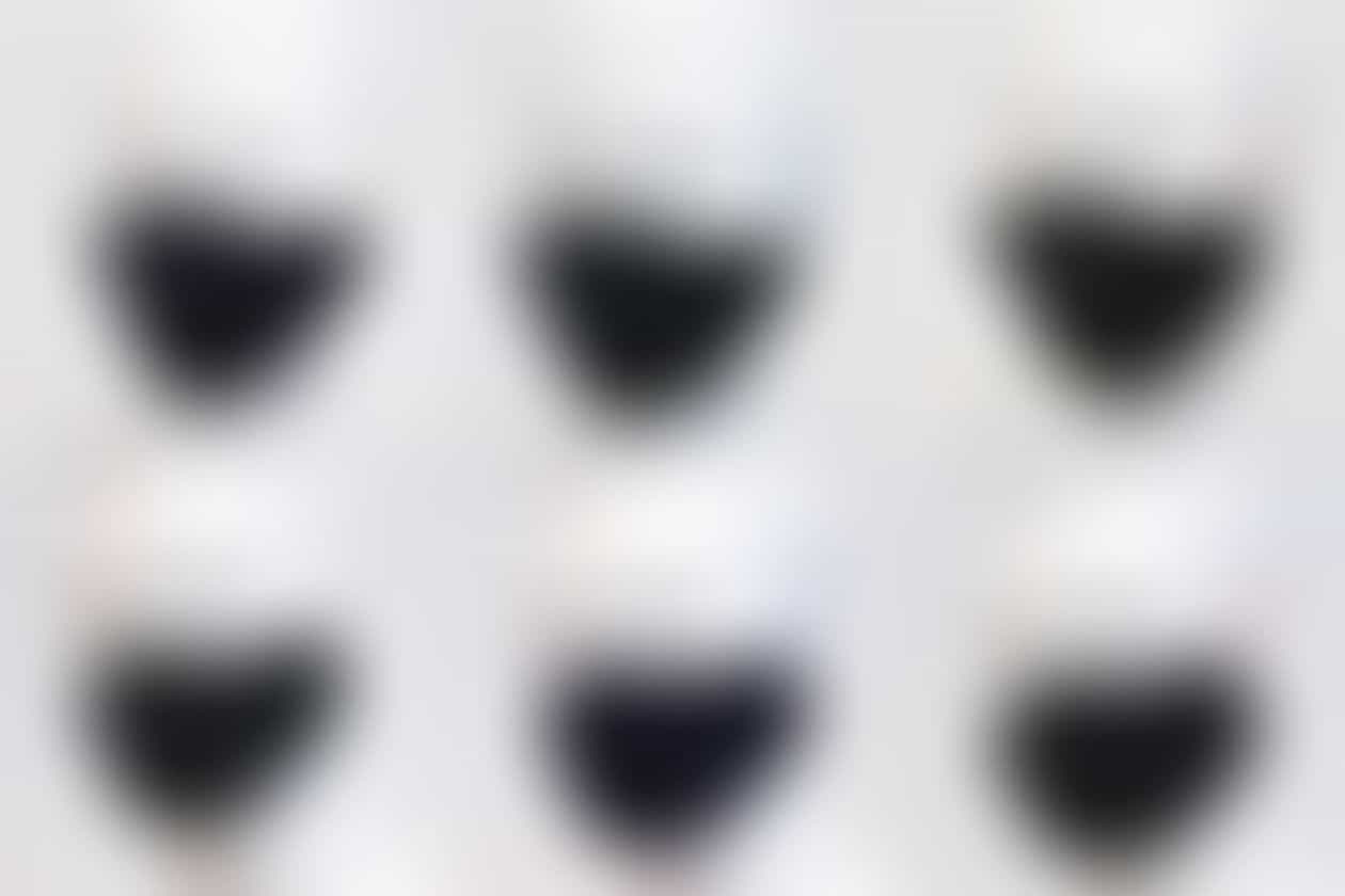 Cawö Mund- und Nasenmaske 9903 - 2er Pack - Farbe: dunkelgrau - 99 (Gummikordel farblich sortiert) Detailbild 3