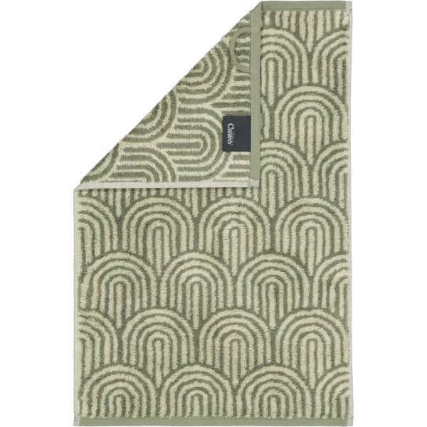 Cawö Handtücher Maison Bögen 6268 - Farbe: field - 44 - Gästetuch 30x50 cm günstig online kaufen