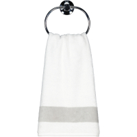 Villeroy &amp; Boch Handtücher Luxury Double 2560 - Farbe: brilliant white - 76 - Gästetuch 30x50 cm