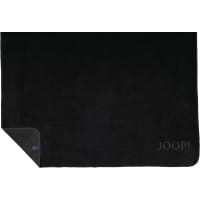 JOOP! Wohndecken Uni-Doubleface - Farbe: Schwarz-Anthrazit - 150x200 cm