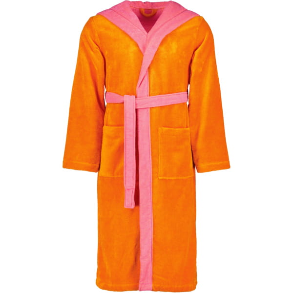 Vossen Bademäntel unisex Kapuze Poppy - Farbe: electric orange/prim rose - 0033