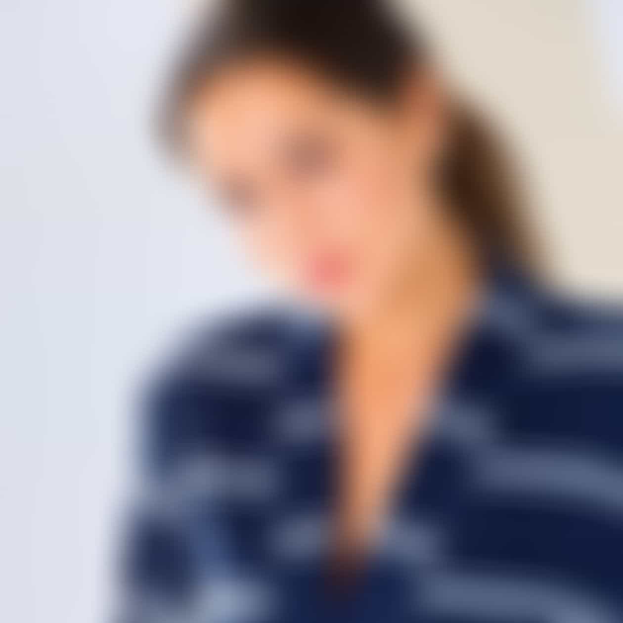 Cawö - Damen Bademantel kurz TG RV 1238 - Farbe: navy - 16 - S Detailbild 3 Cawö - Damen Bademantel kurz TG RV 1238 - Farbe: navy - 16 - S Detailbild 3