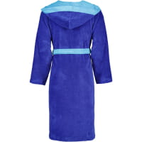 Vossen Bademäntel unisex Kapuze Poppy - Farbe: reflex blue/ice blue - 0035