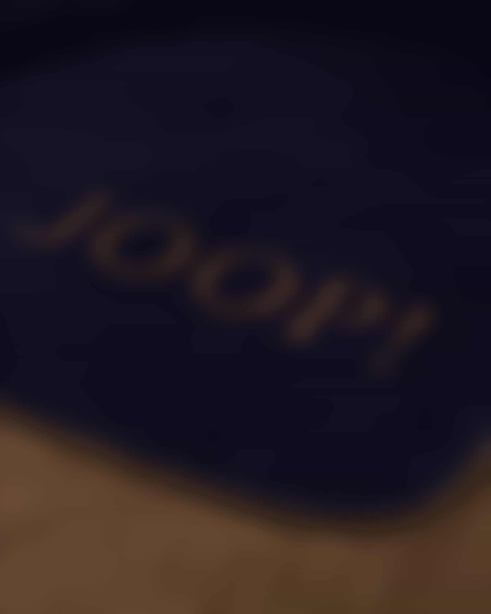 JOOP! Wohndecke Uni-Doubleface - Größe: 150x200 cm - Farbe: Marine-Karamell Detailbild 2