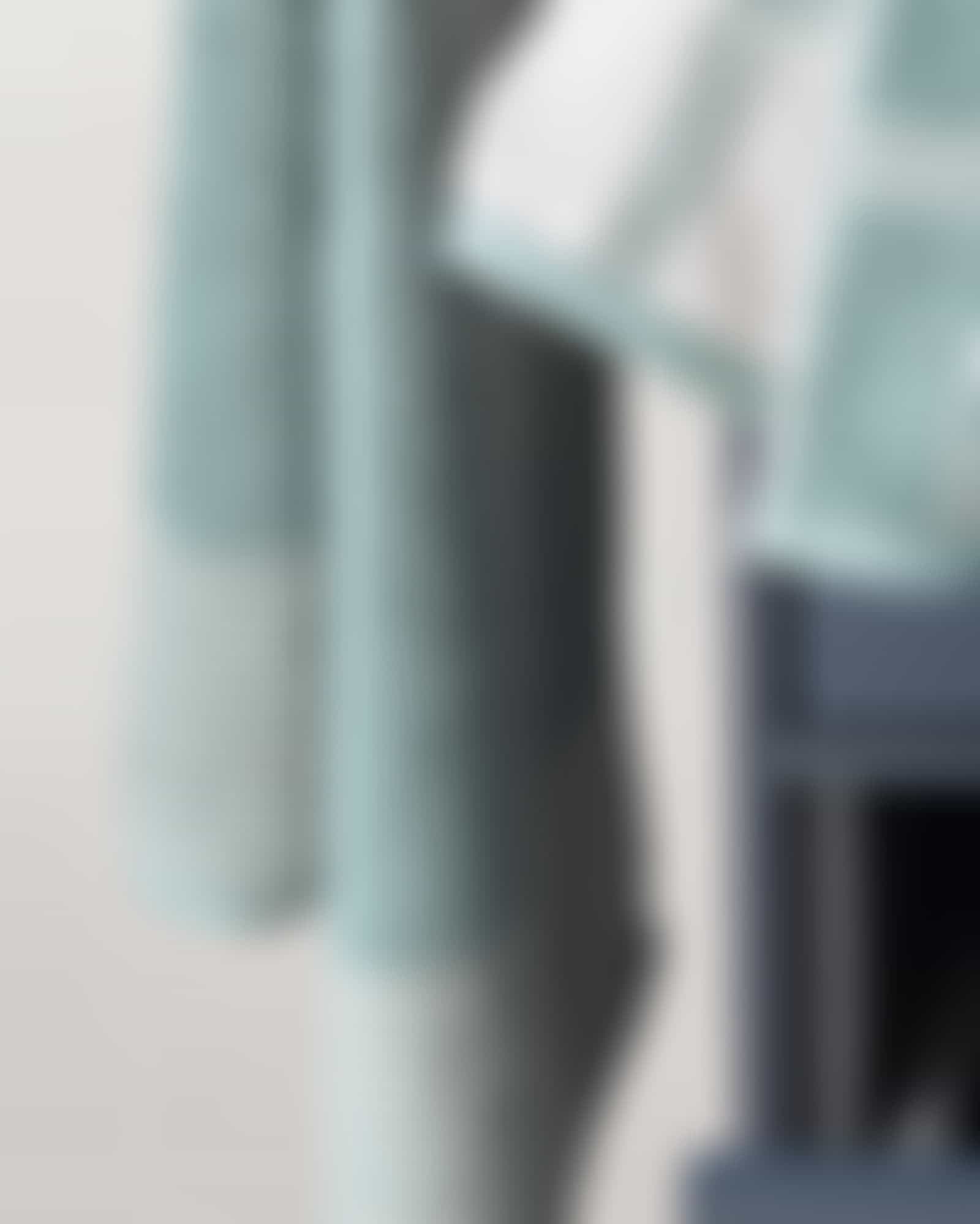 Cawö Handtücher Luxury Home Two-Tone 590 - Farbe: salbei - 43 - Waschhandschuh 16x22 cm
