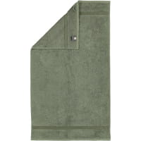 Rhomtuft - Handtücher Princess - Farbe: olive - 404 - Seiflappen 30x30 cm