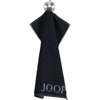 JOOP! Classic - Doubleface 1600 - Farbe: Schwarz - 90 - Handtuch 50x100 cm