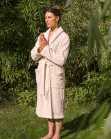 Möve Bademäntel unisex Schalkragen Wellness - Farbe: natur - 869 Möve Bademäntel unisex Schalkragen Wellness - Farbe: natur - 869