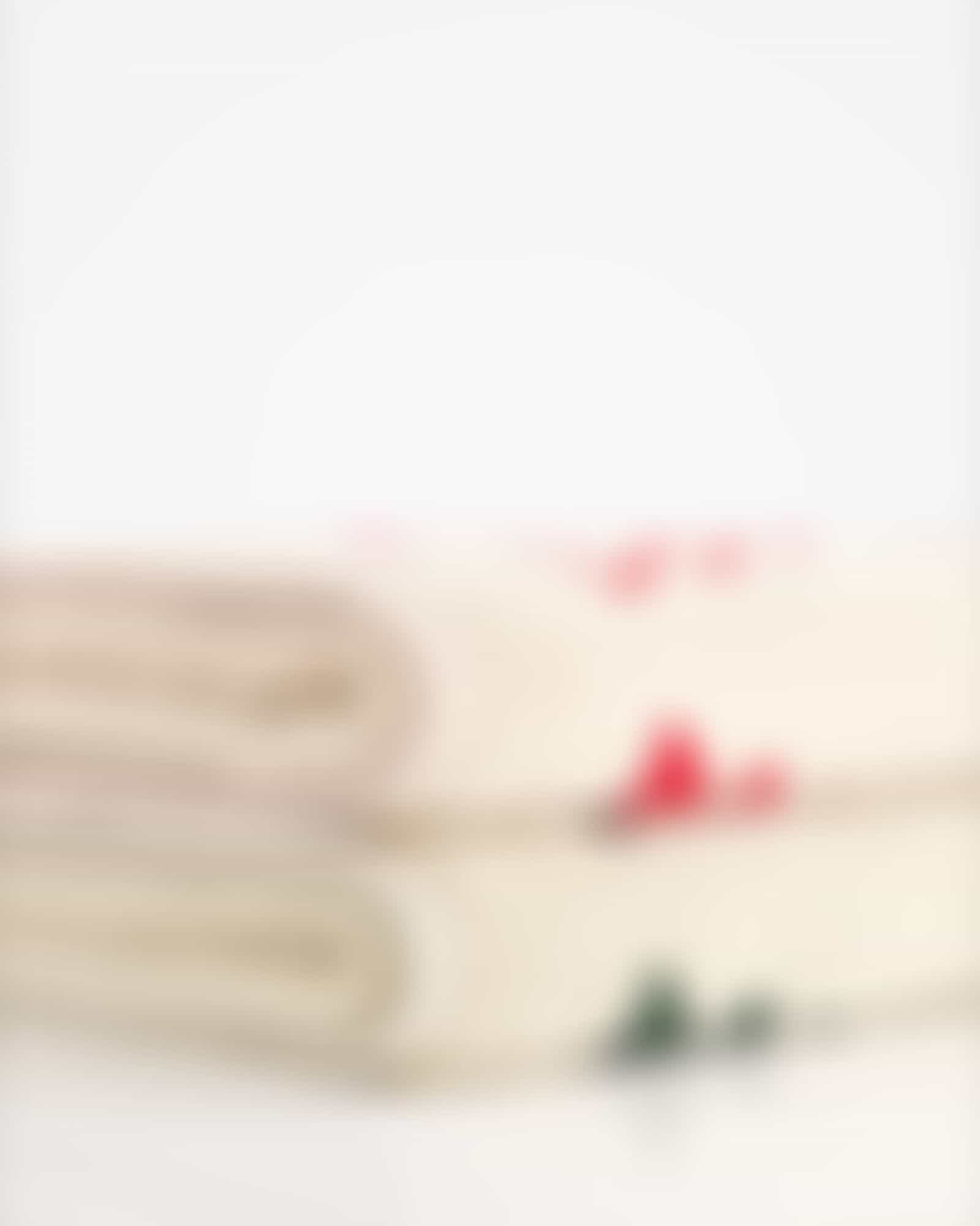 Cawö Handtücher Christmas Edition Tannenbäume 794 - Farbe: natur-rot - 32
