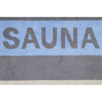 Cawö Saunatuch Sauna 232 - Größe: 80x200 - Farbe: sky - 17