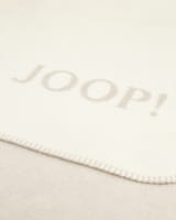 JOOP! Wohndecke Uni-Doubleface - Größe: 150x200 cm - Farbe: Sand-Pergament